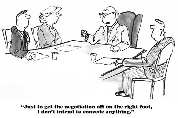 Not Conceding Negotiation Comic 