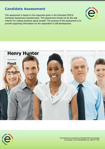 Candidate Individual Cover Screen Shot