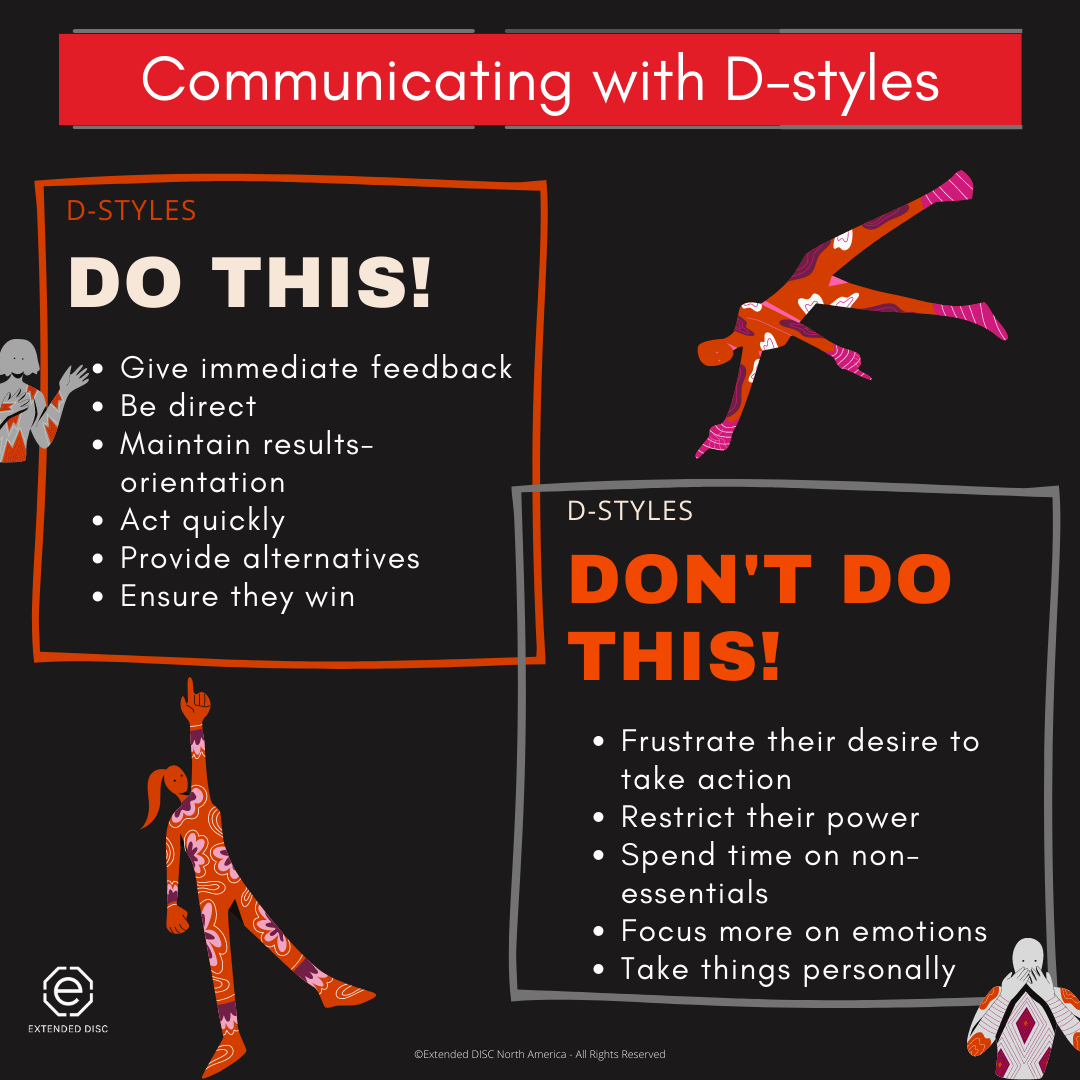 Communicating with D-styles Do and Dont