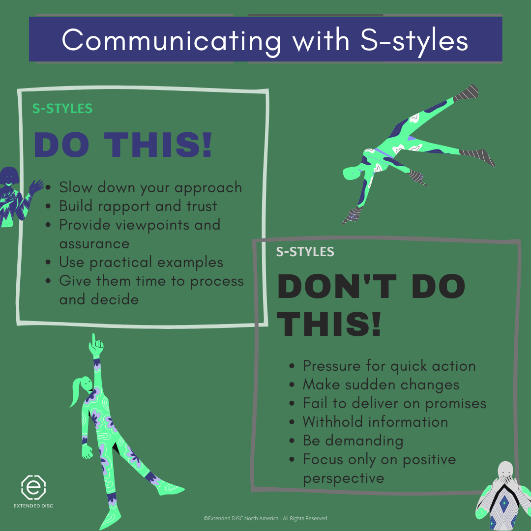 Communicating with S-styles Do and Dont