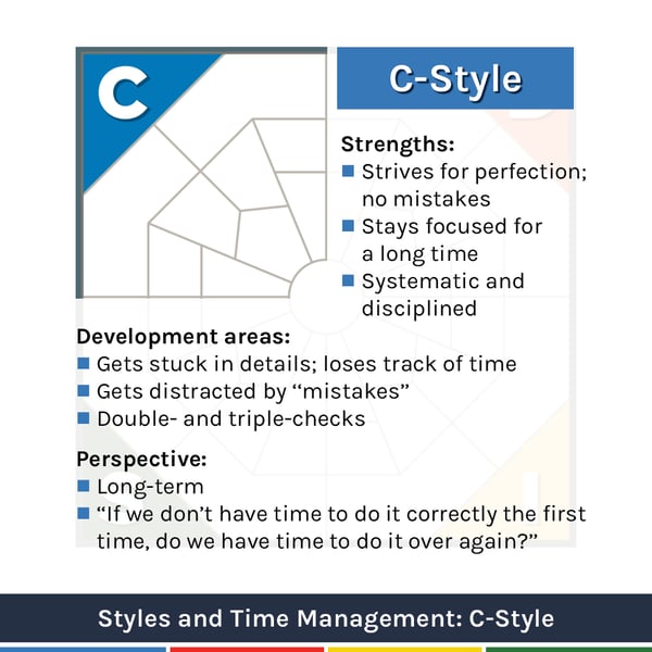 Extended DISC Time Management and C-style