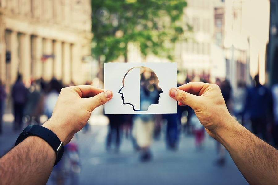 Hands-Holding-paper cuto out perception