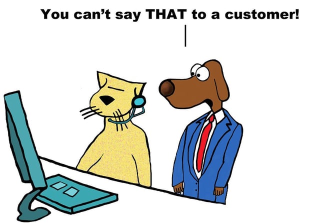 Poor Customer Service Comic