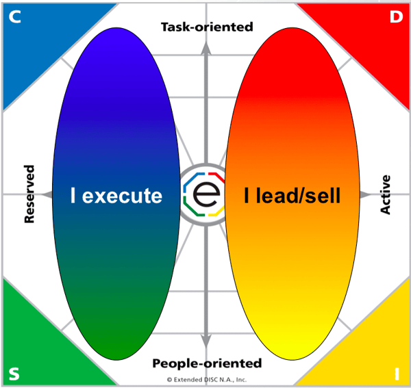 Extended DISC Diamond I Sell - I Execute