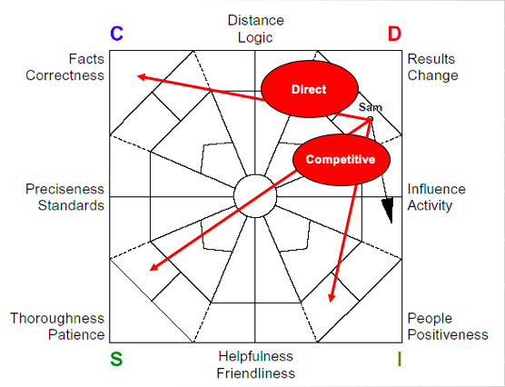 D-style descriptors on Extended DISC Diamond