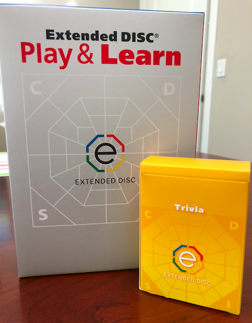 Extended DISC Play & Learn Game Trivia Deck