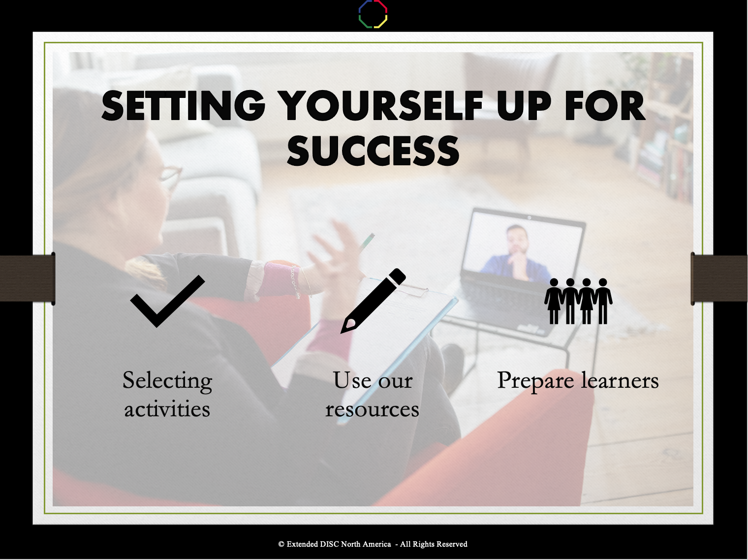 Setting Yourself Up for Success Webinar Slide