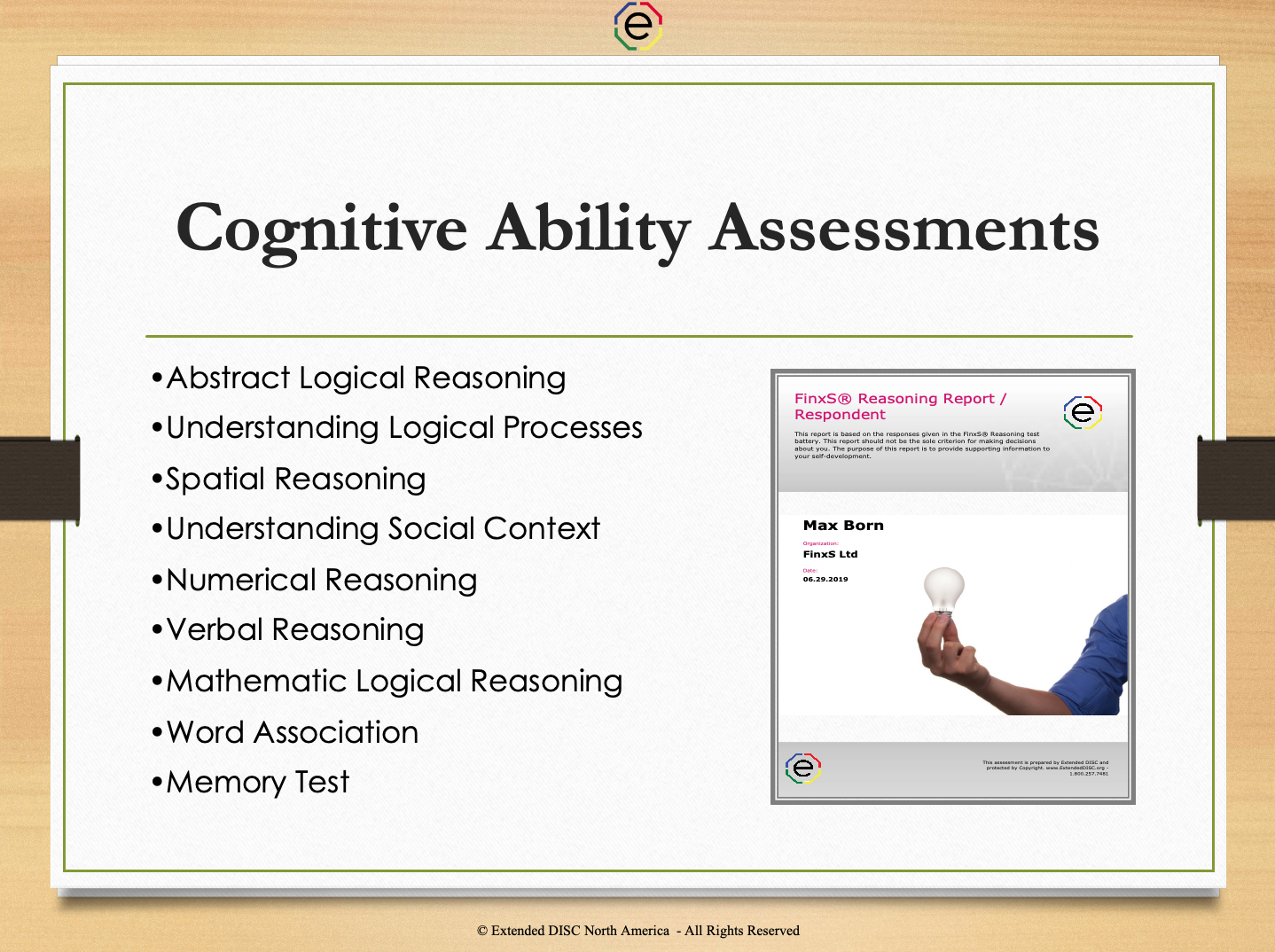 9 Cognitive Ability Assessments Webinar Slide