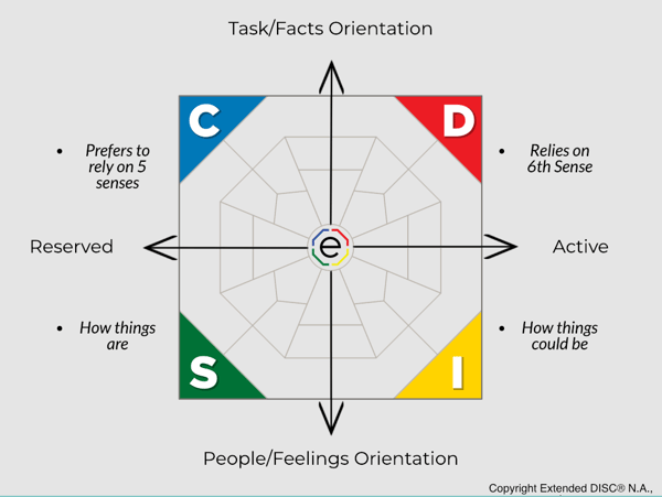 Extended DISC Diamond Identifying styles of others